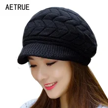 Winter Beanies Knit Women’s Hat Winter Hats For Women Ladies Beanie Girls Skullies Caps Bonnet Femme Snapback Wool Warm Hat 2017