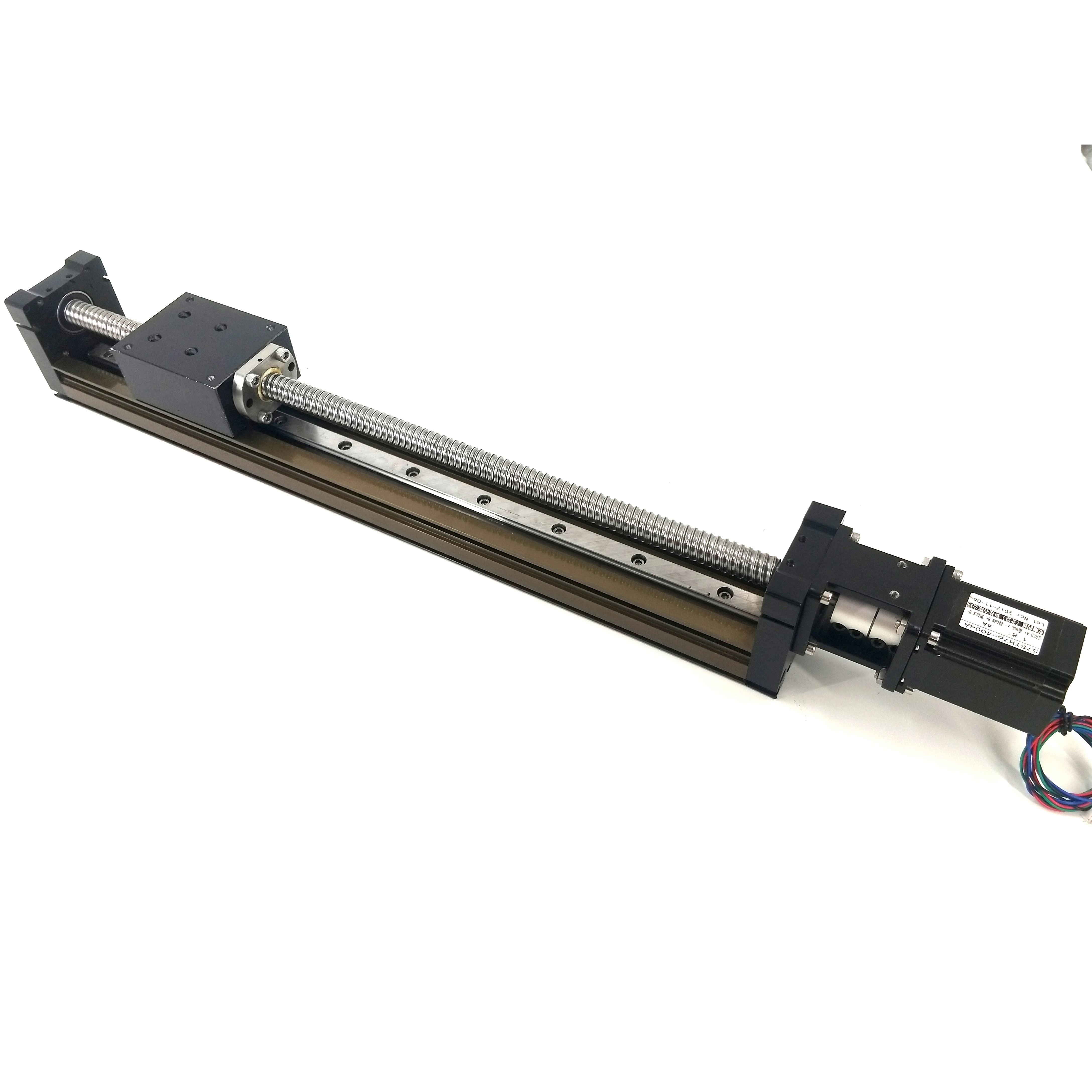 

cnc linear guide rail ball screw motion stage slide actuator module nema 23 stepper robotic arm kit rod router movement