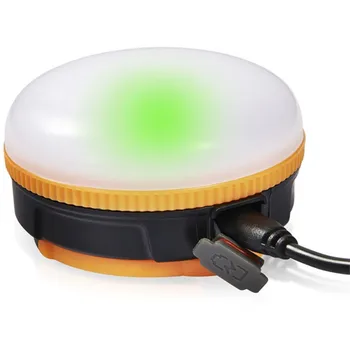 

USB Rechargeable Camping Lantern Waterproof Outdoor Emergency 5 LED Flashlight Bulb Light Portable Hook Tent Lamp
