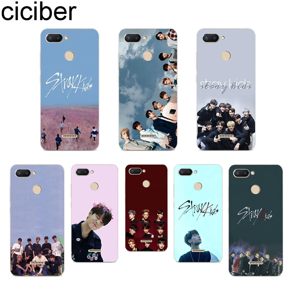 

ciciber Stray Kids For Xiaomi Red 6 5 4 3 A X S Pro Plus S2 Soft TPU Back Phone Case for Redmi Note 7 6 5 4 3 X A Pro Cover Capa