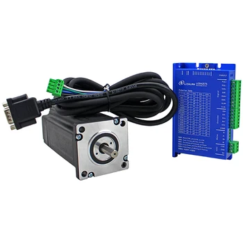 

3N.m 60 Nema 24 closed loop stepper motor LC60H286 CNC kit 2-phase step-servo driver LCDA257S stepping motor drive L-86mm 6A