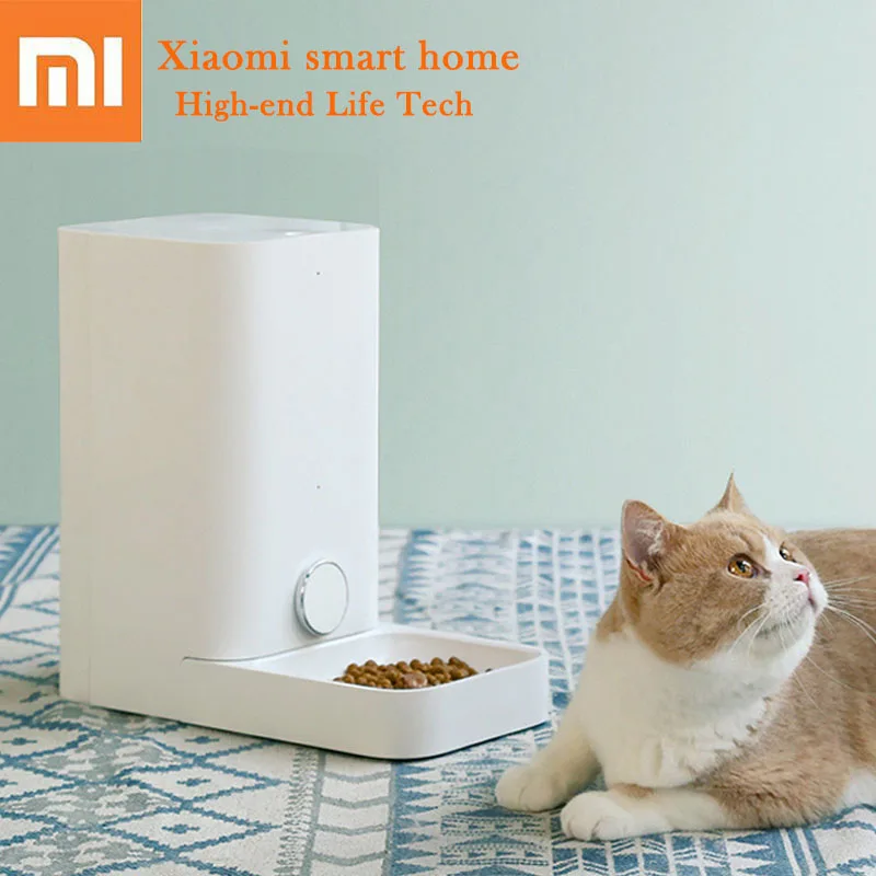 

Xiaomi Smart Kitten Pets Feeder Fully Removable Washable Freshly Stored 1.5kg Cat Food Wifi Wireless Remote Control For Cat