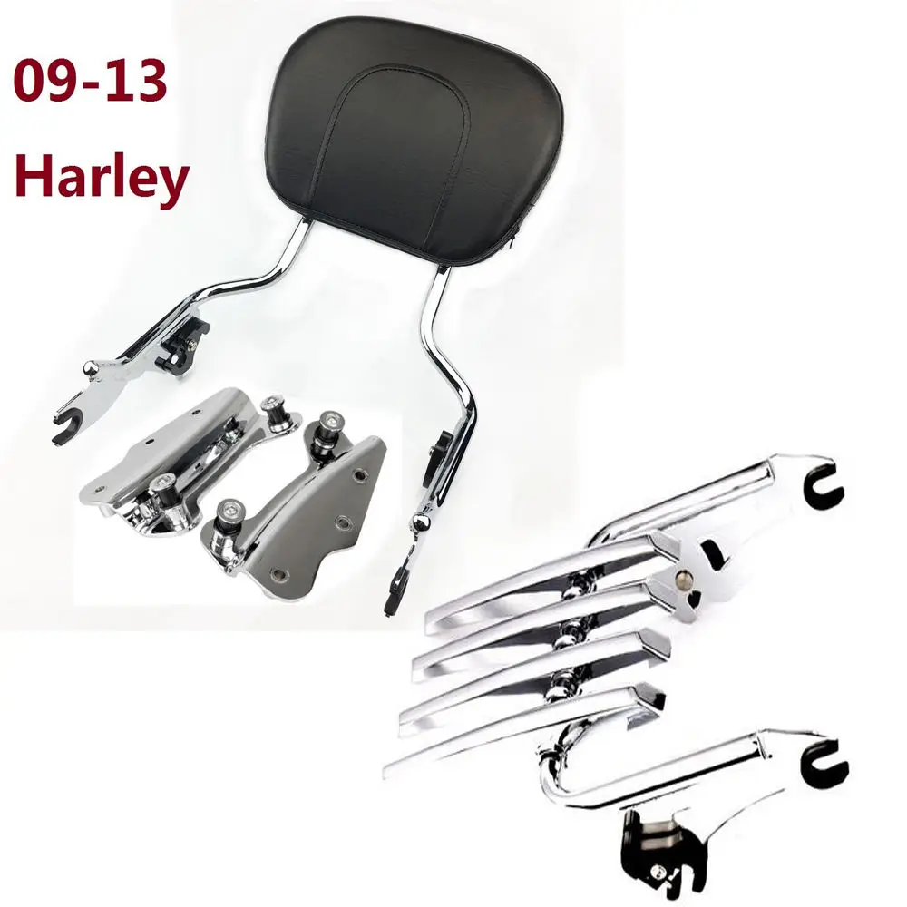 Motorcycle accessories Sissybar Backrest / Rack Docking hardware For