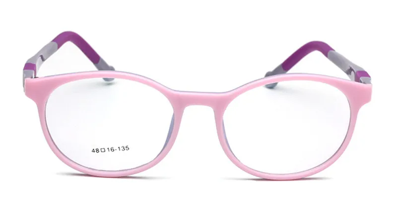 Гибкие силиконовые очки для студентов, детские очки для близорукости по рецепту, оптическая детская оправа для очков для маленьких мальчиков и девочек