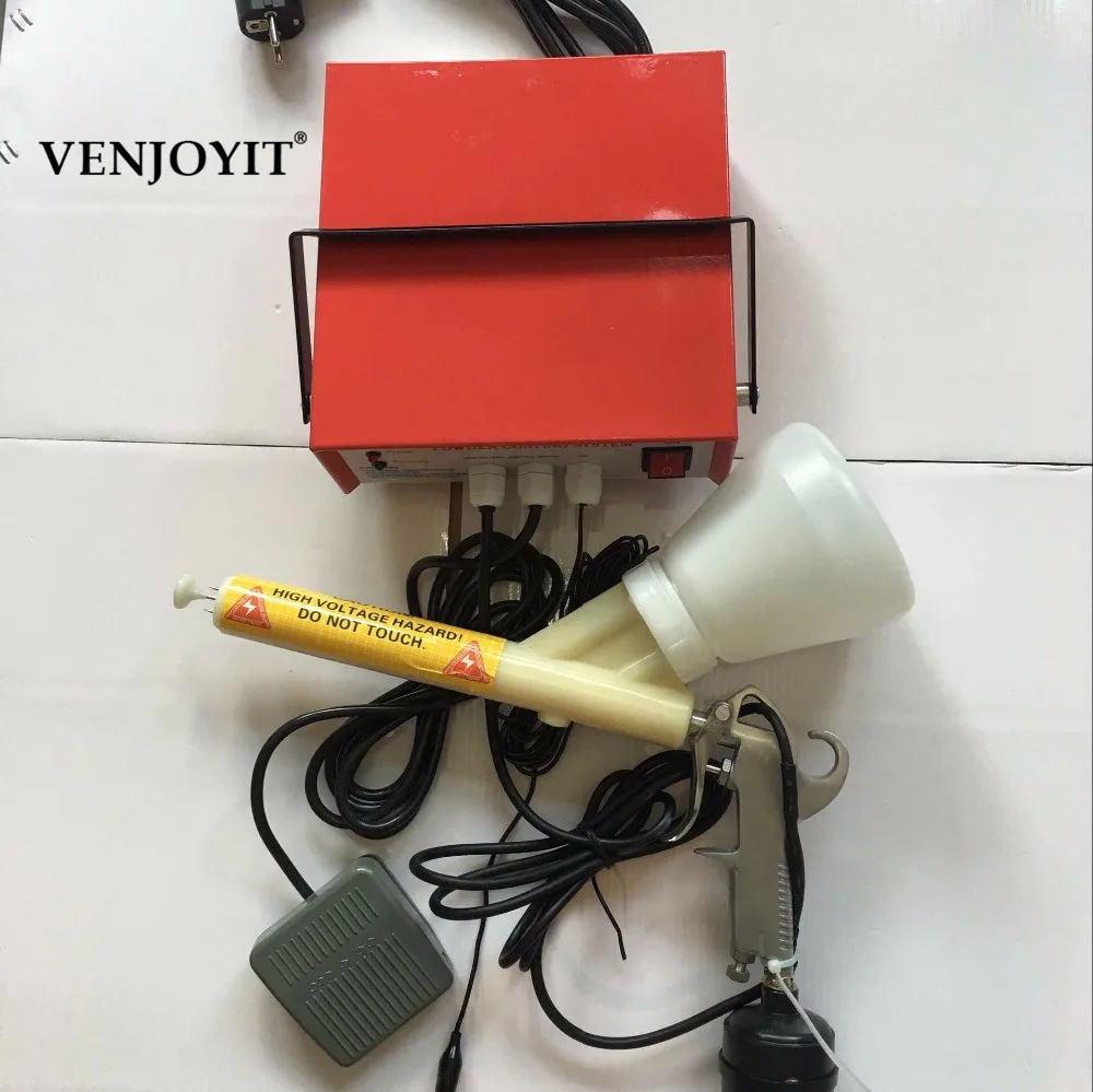 

New Portable Powder Coating system paint Gun coat