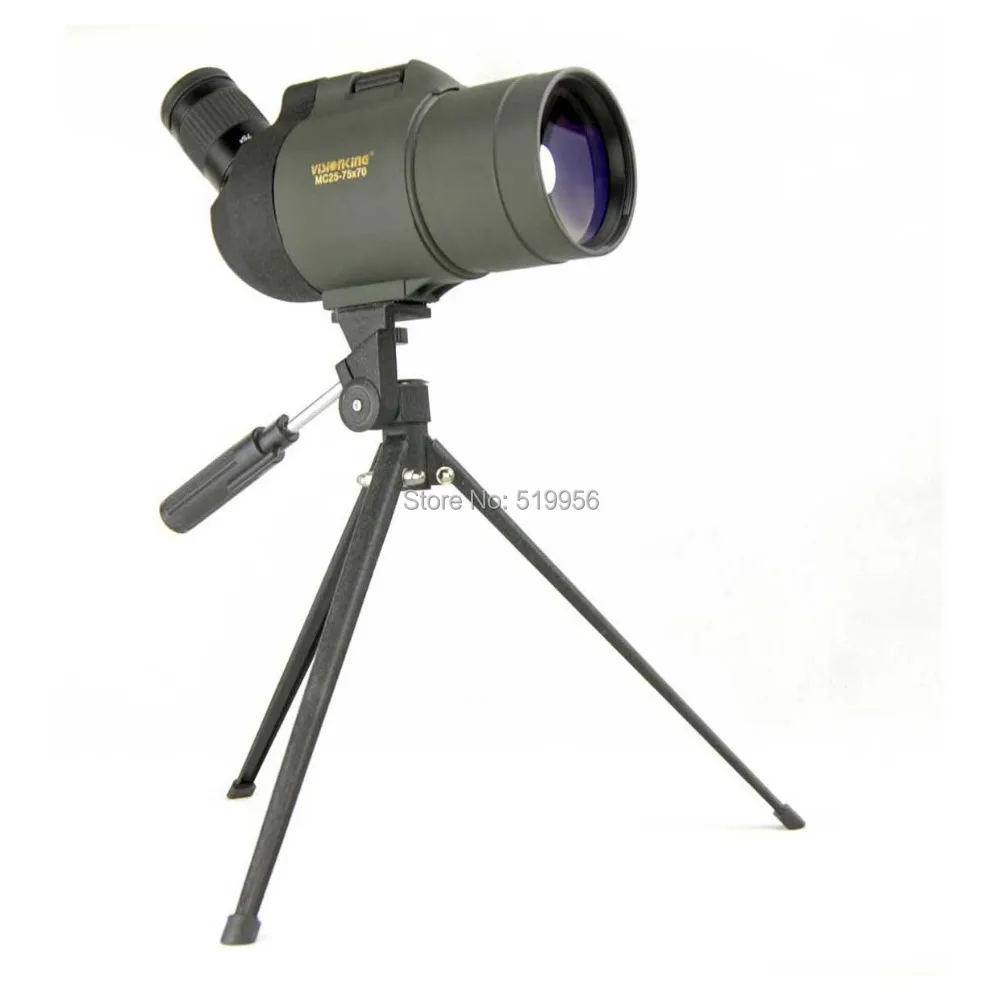 Free shipping! Visionking 25 75x70 MAK Zoom Spotting Scope for