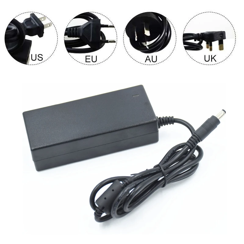 

12V 5A Power supply for led strip digital product EU/US/UK/AU adapter for AC110-220V to DC12V options plug transformer