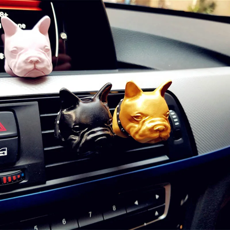 Cartoon-French-bulldog-Automobile-Outlet-Perfume-Clip-Diamond-Air-Conditioner-Mouth-Clamp-Upscale-Cute-Car-Perfume-22