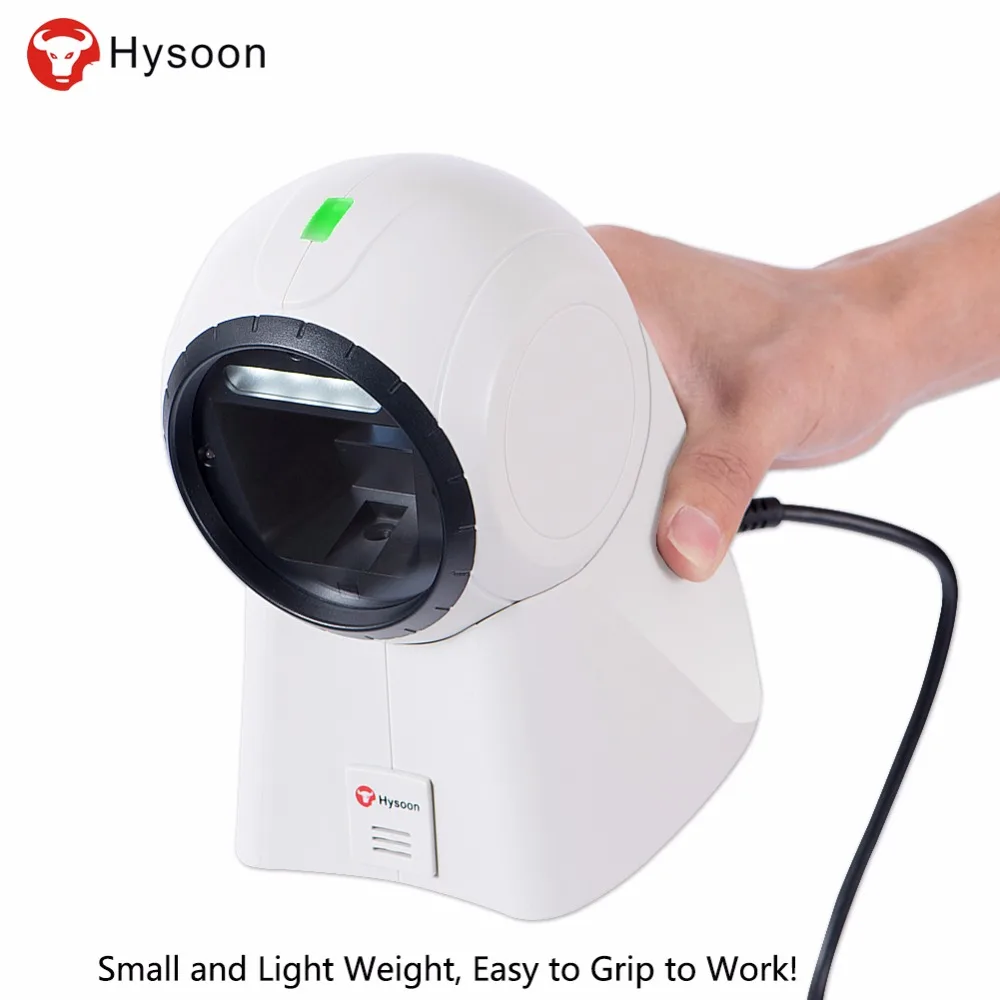 1D 2D Barcode Scanner Desktop Bar Code Reader with Automatic IR Sensor Scanning Platform fit POS S9T-YIr (29)