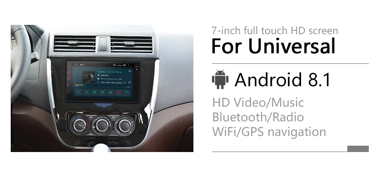 Discount 2 din android 9.0 car radio tape recorder stereo For Universal 2din autoradio car dvd GPS Navigation Steering-Wheel Wifi Map 0