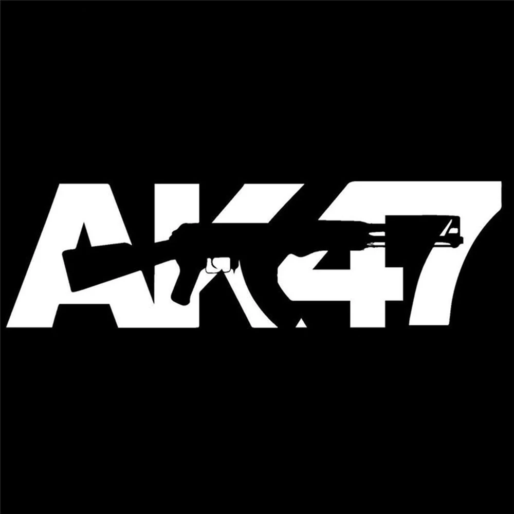 17 8*5 3 см стикер для автомобиля AK47 пистолет стиль дикая дорога военный энтузиаст
