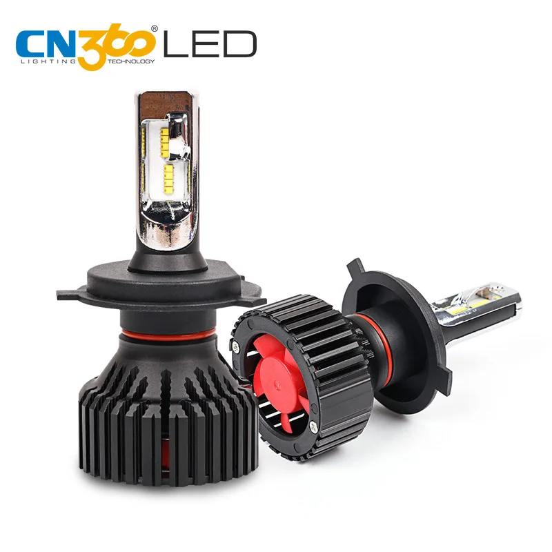 CN360 2PCS Car LED Light Headlight H4 H7 H8 H9 H11 9005 HB3 9006 HB4 12V