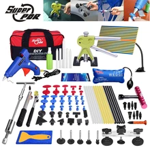 Super PDR Tools Set Paintless Dent Repair Car Dent Removal Hand Tool Set PDR Reflector Board