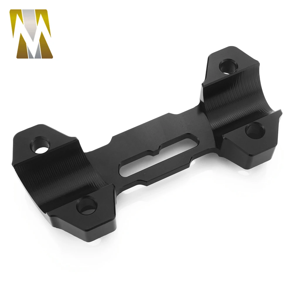 For Yamaha MT09 Handlebar Fat Handle Bar Riser Mount Clamp Top Cover (6)