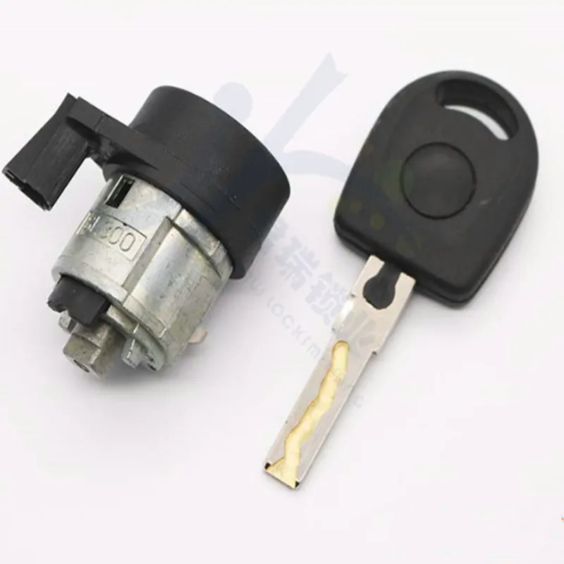 DAKATU OEM Ignition Lock Cylinder Auto Door Lock Cylinder For VW Passat