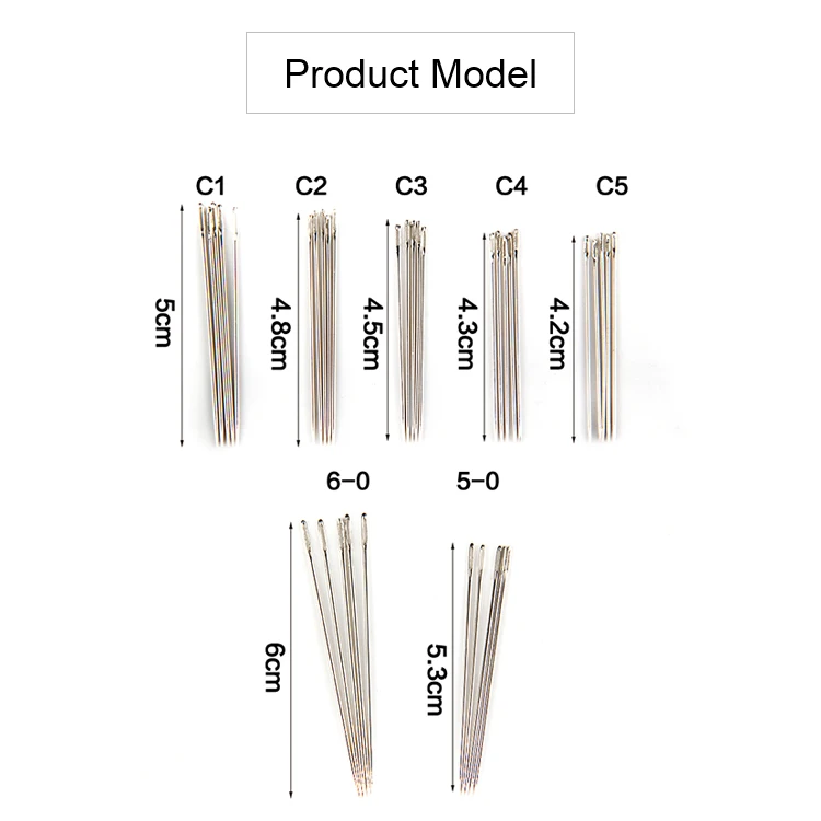 20шт ручной швейный набор игл вышивка, ремонт спицы для поделок бытовой кожаный ковер Инструменты для ремонта больших отверстий швейные иглы