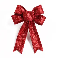 Рождество дерево Украшения Xmas Bowknot дерево висит Декор подарок Офис украшения елка венки Декор Орнамент