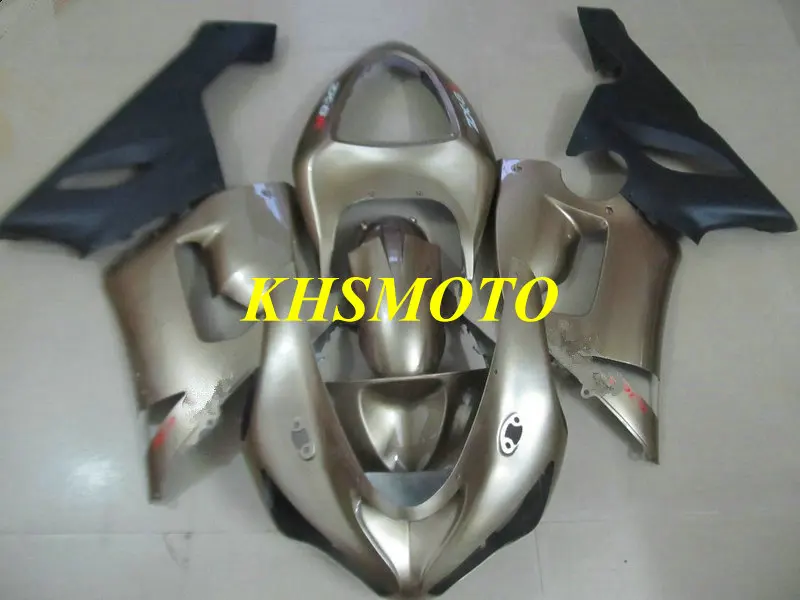 

CUSTOM Fairing Kit for KAWASAKI Ninja ZX6R 636 05 06 ZX 6R 2005 2006 zx6r Silver black Motorcycle Fairings set+7gifts KU03