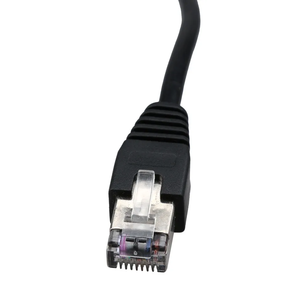 RJ45 Cable Male To Female Screw Panel Mount Ethernet LAN Network Extension Connect RJ45male and female panel mount A30 | Компьютеры и