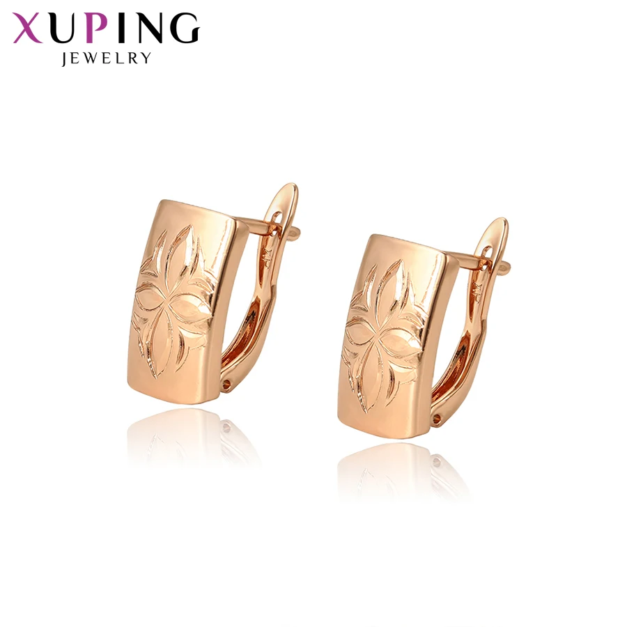 

Xuping Luxury Hoop Earrings Fashion Jewelry Rural Style for Women Bride Groom New Year's Day Gifts S114,7-96977