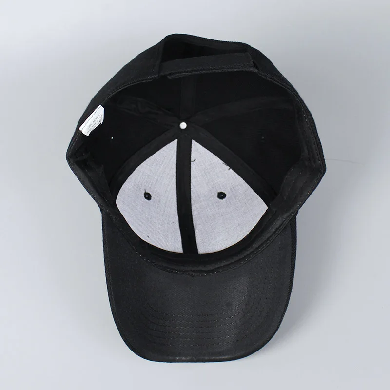 Классическая бейсболка с 5 панелями, регулируемая однотонная Черная кепка, бейсболка для мужчин и женщин, хип-хоп кепка для подростков и пап, кепка Bone Gorro