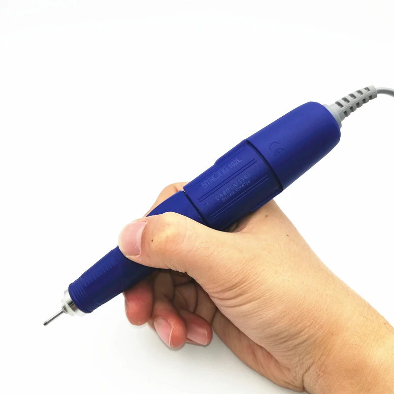 35000 об/мин 102L-2.35 синяя Ручка напильник биты полировщик ногтей искусство ручка для сильной 210 204 90 Серии Электрические ногтей сверла станки