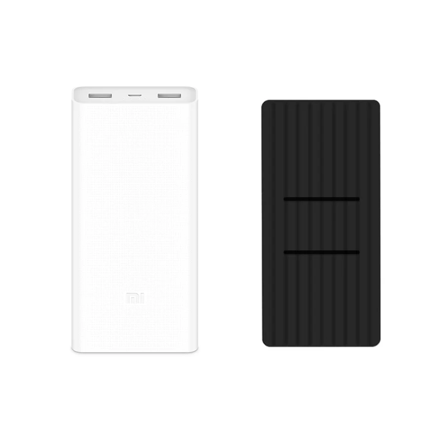 Beste Originele Xiao mi mi 20000 mah powerbank 2C Twee weg QC3.0 snelle LADING Dual Usb 20000 MAH power bank voor iPhone Sumsang Huawei LG