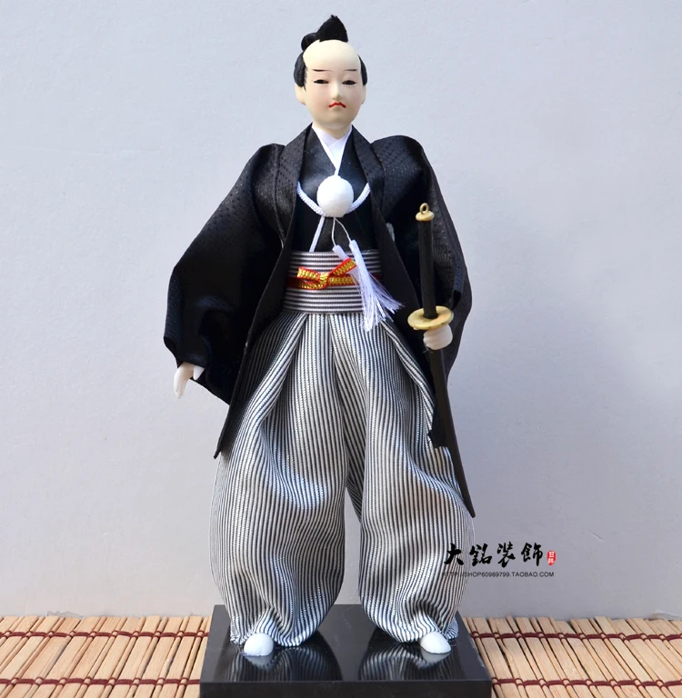 Красивые японские уникальные японские фигурки воина ниндзя с мечом Катана офис и дом deocration fengshui ремесло