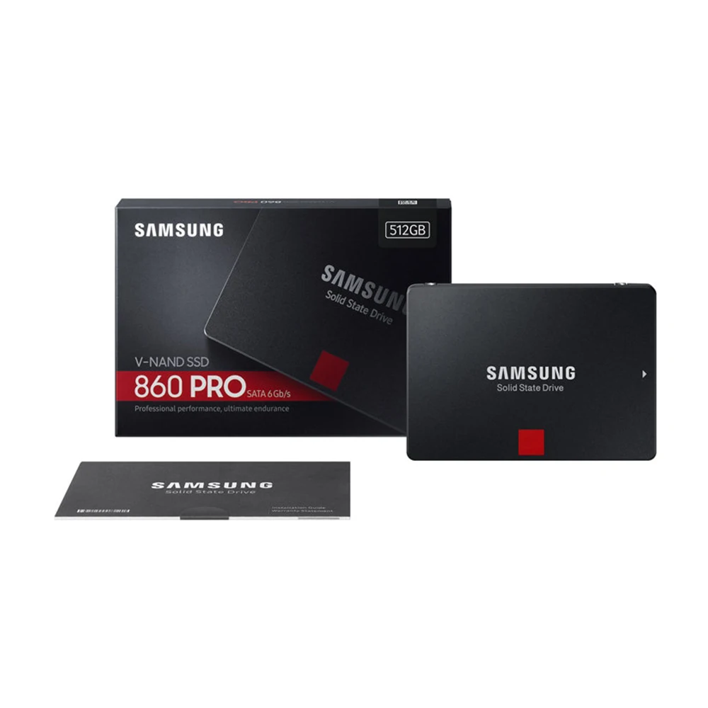 Новинка, samsung, 2,5 дюйма, внутренний SSD 860 PRO, 2,5 дюйма, SATA III, 512 ГБ, 256 ГБ, V-NAND, для ПК, рабочего стола, HD диски, твердотельный диск