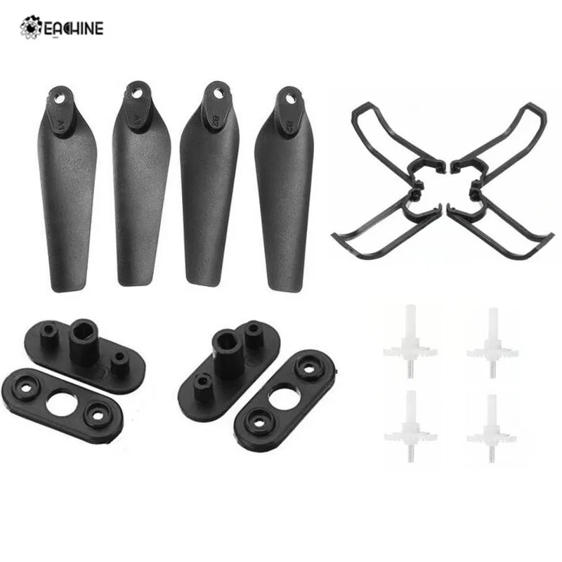 

Original Eachine E58 RC Drone Quadcopter Spare Parts Crash Pack Kits Propeller Blade Set With Clip Gear Props Guard Accessories