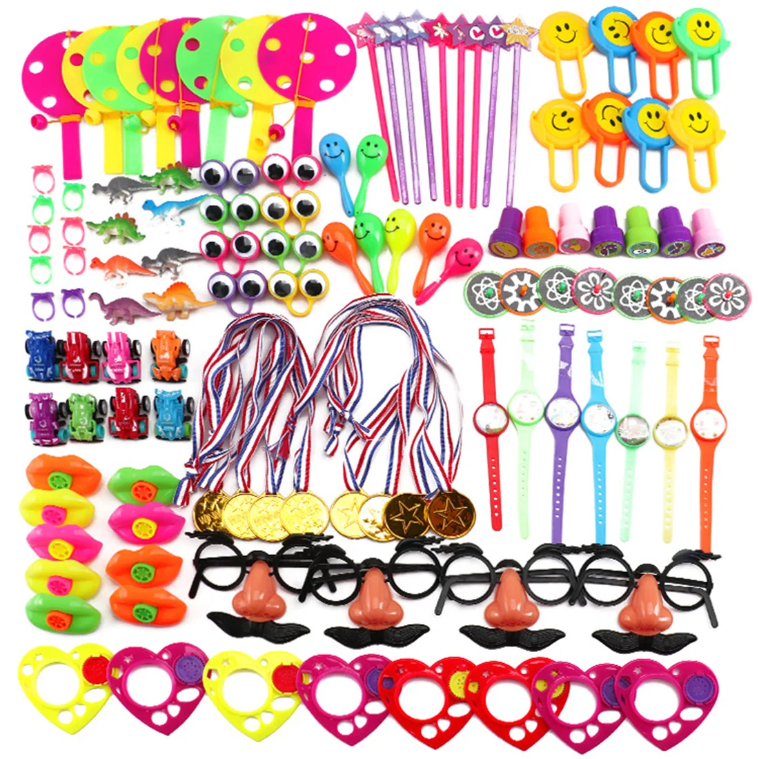 price cut  120Pcs Children Birthday Party Giveaways Prizes Assorted Small Toys Set Support Kid Playing Gifts