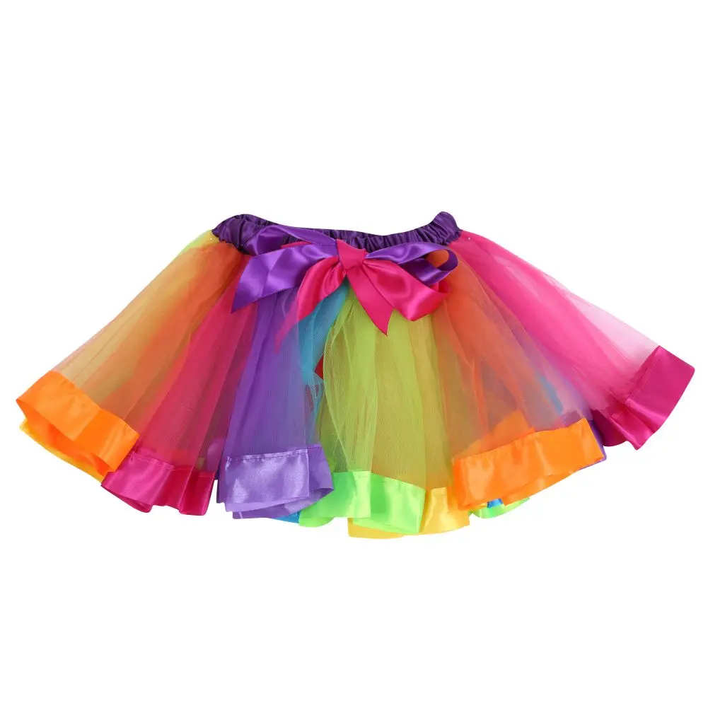 2018 новый малыш юбка-пачка для девочек вечерние Юбка для балета Одежда для танцев юбка костюмы На возраст от 2-10 л