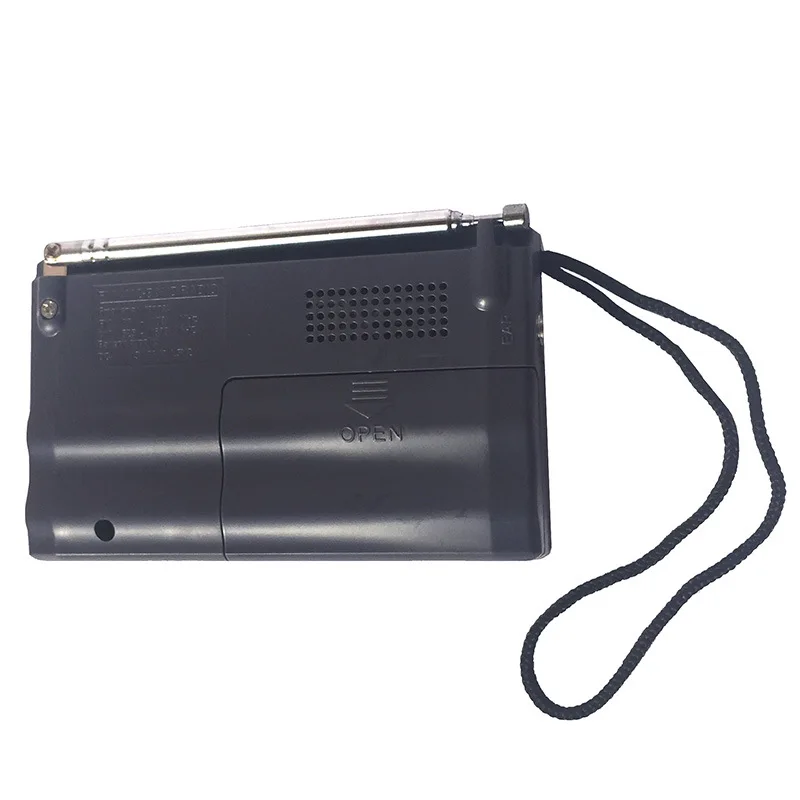 3 New Sale Mini Portable Radio FMAM Outdoor Sport Radio Wireless Stereo Car Radio Loudspeaker FMAM Music with Antenna for Older