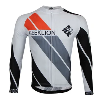 

Downhill Spring Long Sleeve Bicycle Fit Breathable Clothing Men's High Visibility Cycling MTB Jerseys