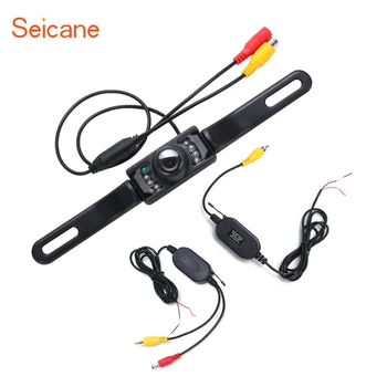 

Seicane 2.4G Wireless Waterproof Car Reverse Rear View Camera Backup Parking Camera Waterproof Night Vision Car RearView Camera