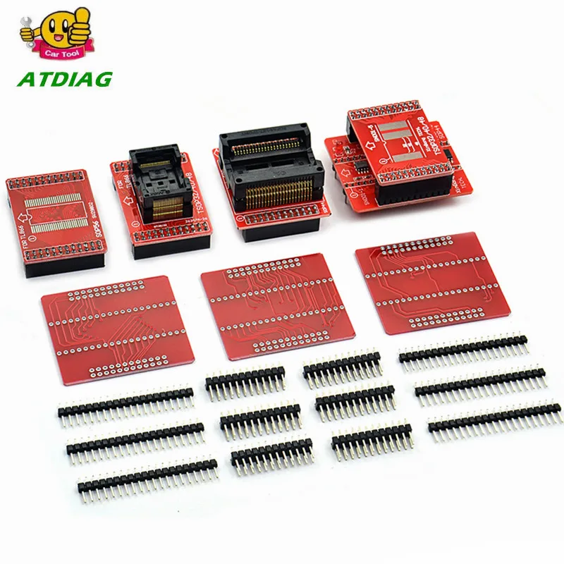 

Adapters TSOP44 TSOP48 TSOP40 SOP32 SOP56 adapter kit for MiniPro TL866 TL866A TL866CS Universal Programmer