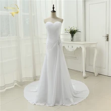 2019 New Arrival Vestido De Noiva Robe De Mariage Bridal Dress Mermaid Trumpet Chiffon Wedding Dresses