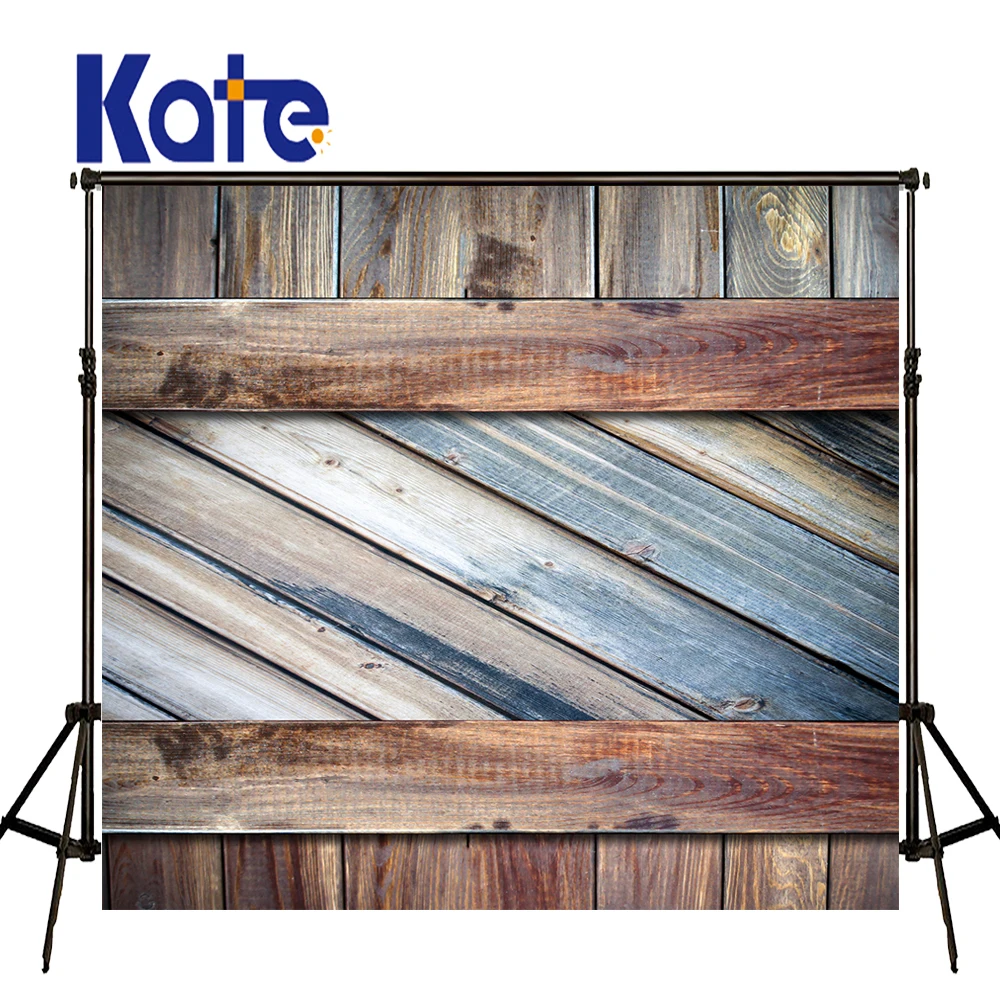 

Kate 5*7ft Christmas Photography Background Photography Wood Backdrops Slant Boards Fundos Fotografia Natal Professional navidad