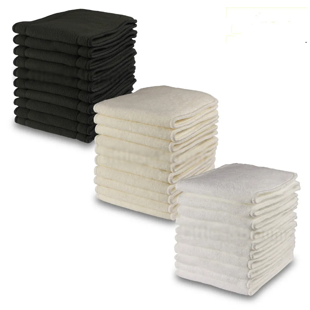 

1 Pcs Reusable Washable Inserts Boosters Liners For Real Pocket Cloth Nappy Diaper Cover Wrap microfibre bamboo charcoal insert