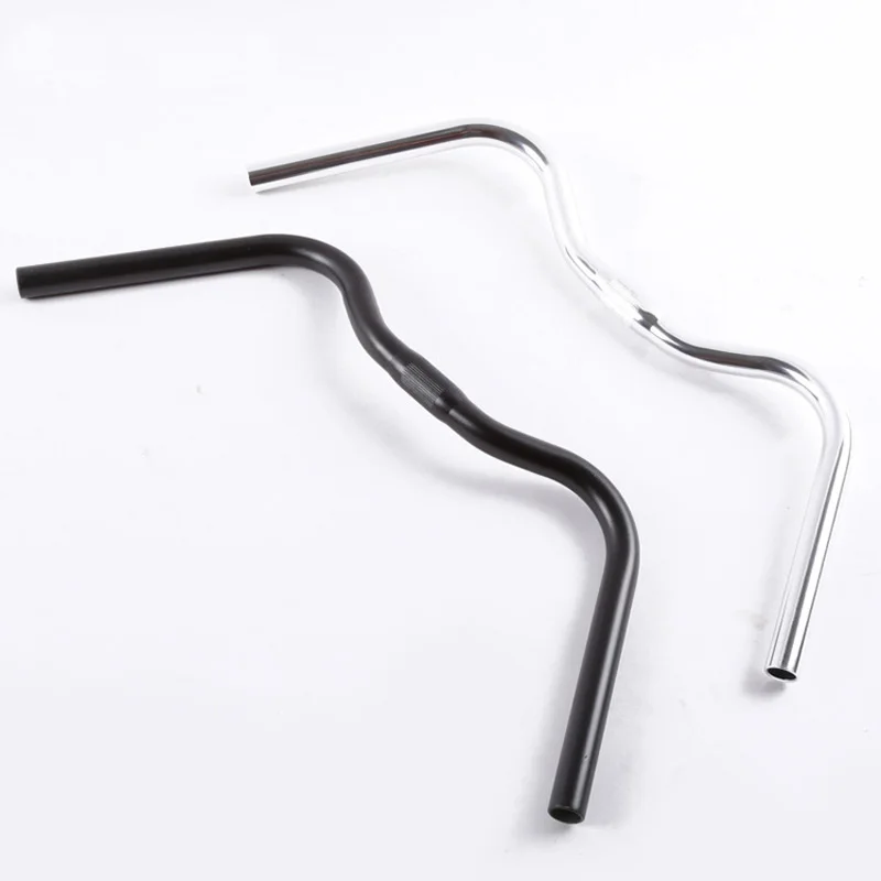 

Aluminum alloy city Bike Fixed Gear Handlebar25.4 Ladies Bike Handlebar retro vintage Commuter bicycle handlebar