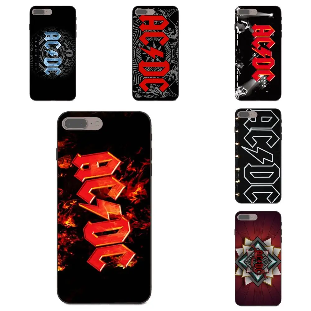 

Soft Design For Apple iPhone 4 4S 5 5S SE 6 6S 7 8 Plus X XS Max XR Rock Band Ac Dc