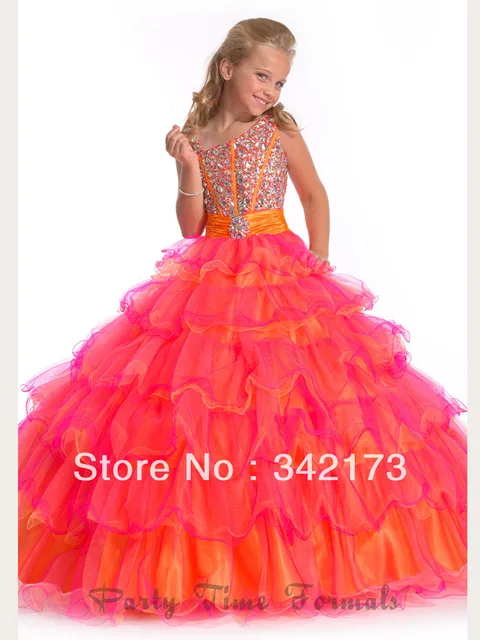 Two Toned Pageant Dresses