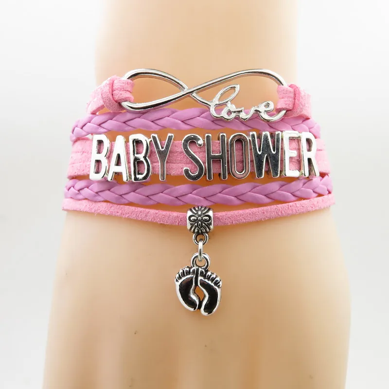 infinity baby shower bracelet love family gift baby shower jewelry