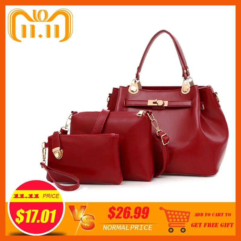 

Yeetn.H women famous shoulder bag handbag pu leather female messenger bag designer brand top handle bag for woman M5039