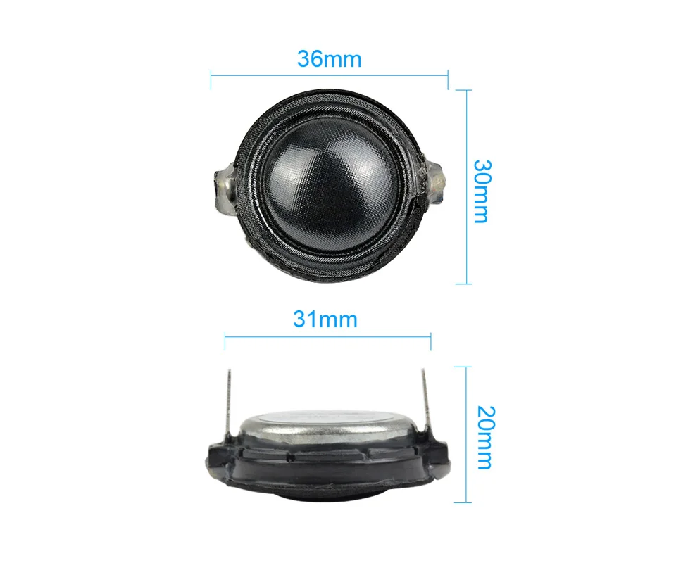 Aiyima 2PC 0.75Inch Audio Speaker 6Ohm 15W Tweeter Crystal Silk Film Neodymium Magnetic Treble Speaker Loudspeaker - ANKUX Tech Co., Ltd