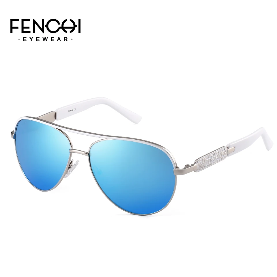 Модные трендовые Солнцезащитные очки женские ретро очки с оправой - Цвет линз: blue lens white legs