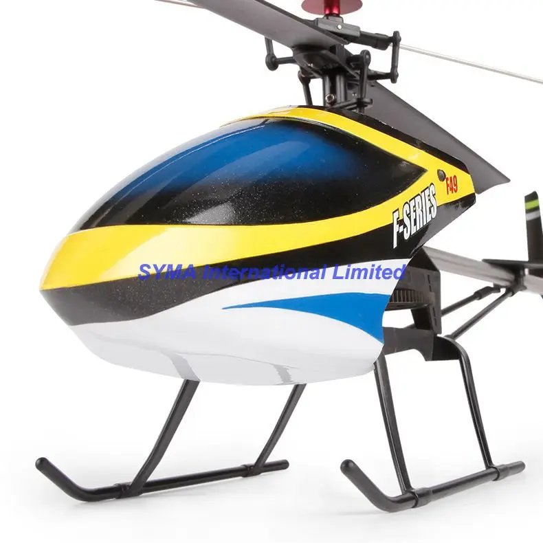 69 см 4CH 2 4G с одним лезвием MJX новейший F49 бесщеточным двигателем Gyro ESC камера