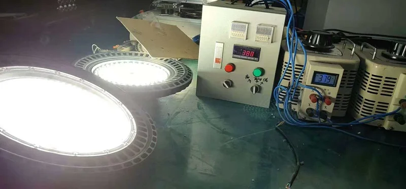 SZYOUMY высокое качество LED High Bay UFO Light 200 Вт 250 300 черная круглая лампа теплый белый для