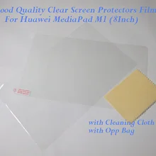 100 шт. хорошее качество прозрачная защитная пленка для huawei MediaPad M1 Экран протекторы