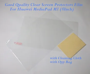

100PCS Good Quality Clear Guard Film For Huawei MediaPad M1 Screen Protectors --FREE SHIPPING